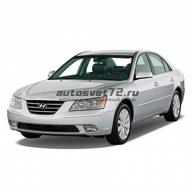 Стекло фары правое Hyundai Sonata 5 NF 2008-2010 рестайлинг